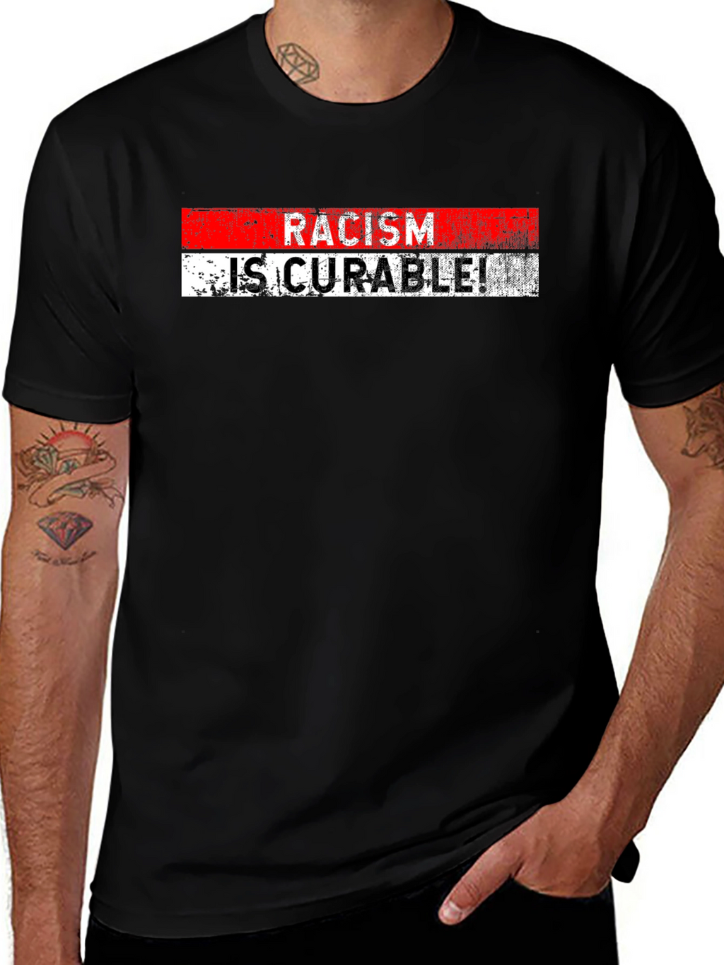 Racism is Curable Graphic Tee