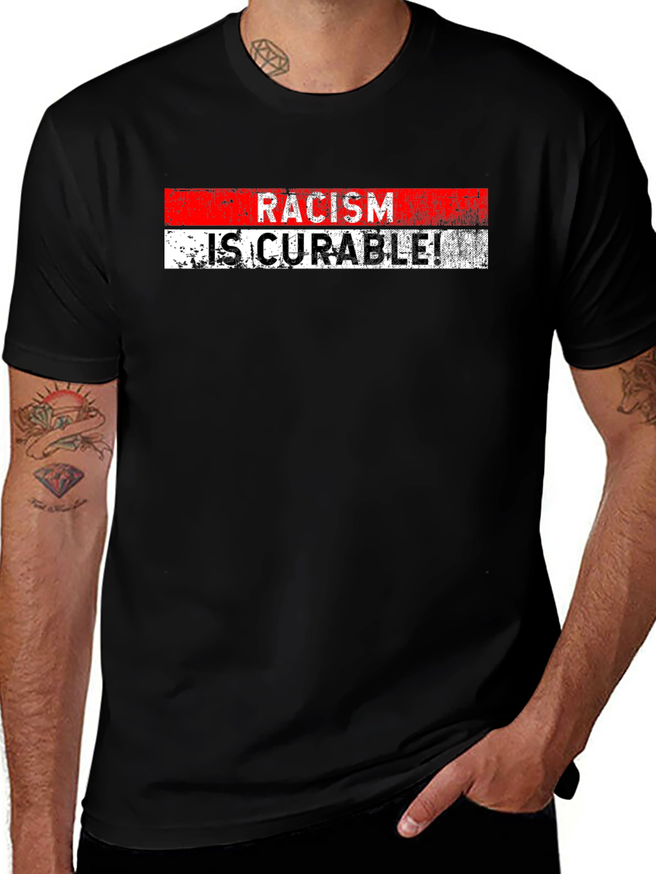 Racism is Curable Graphic Tee