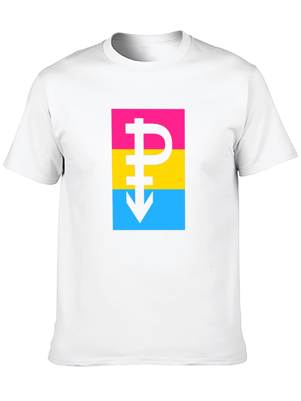 Pansexual Pride T-Shirt - Bold Symbol Design