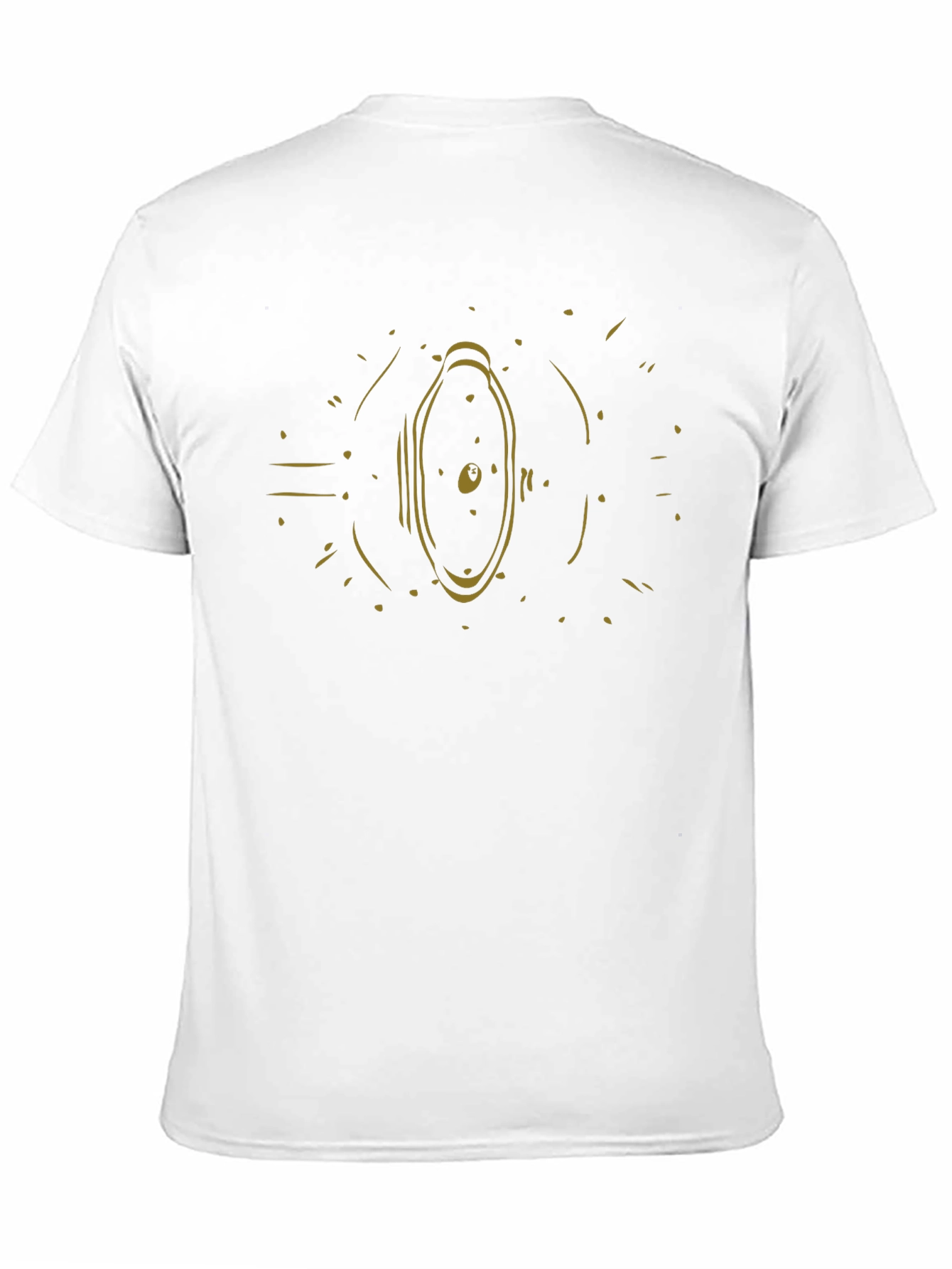 Abstract Graphic Black T-Shirt - Modern Design
