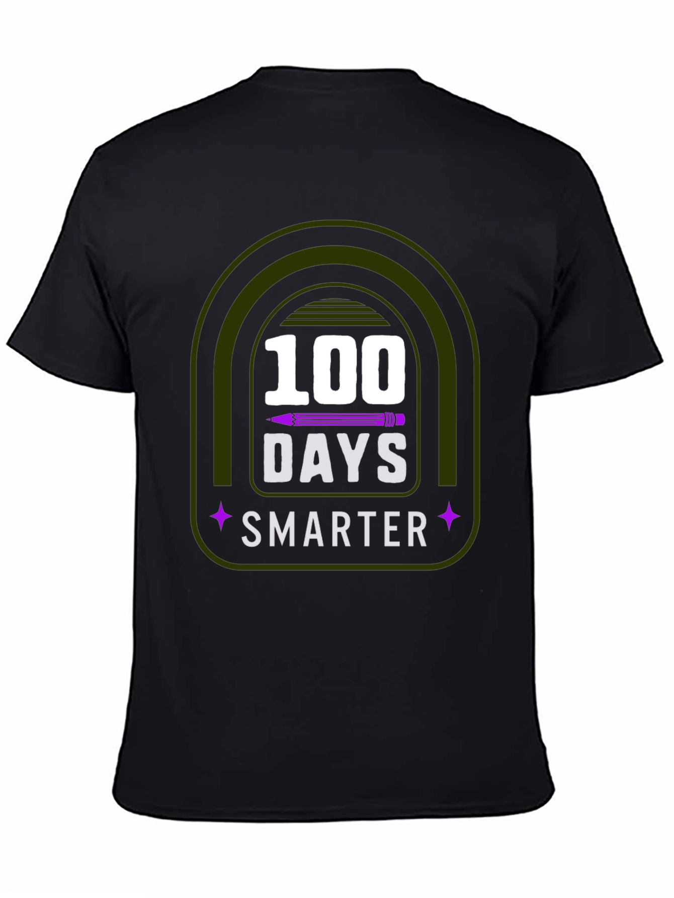 100 Days Smarter T-Shirt - Back to School Teacher Tee