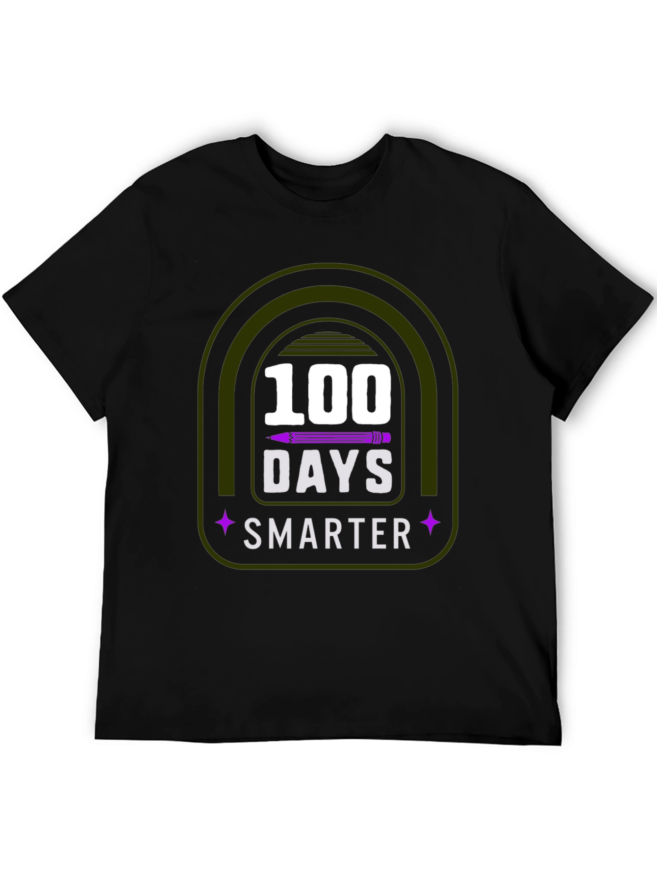 100 Days Smarter T-Shirt - Back to School Teacher Tee