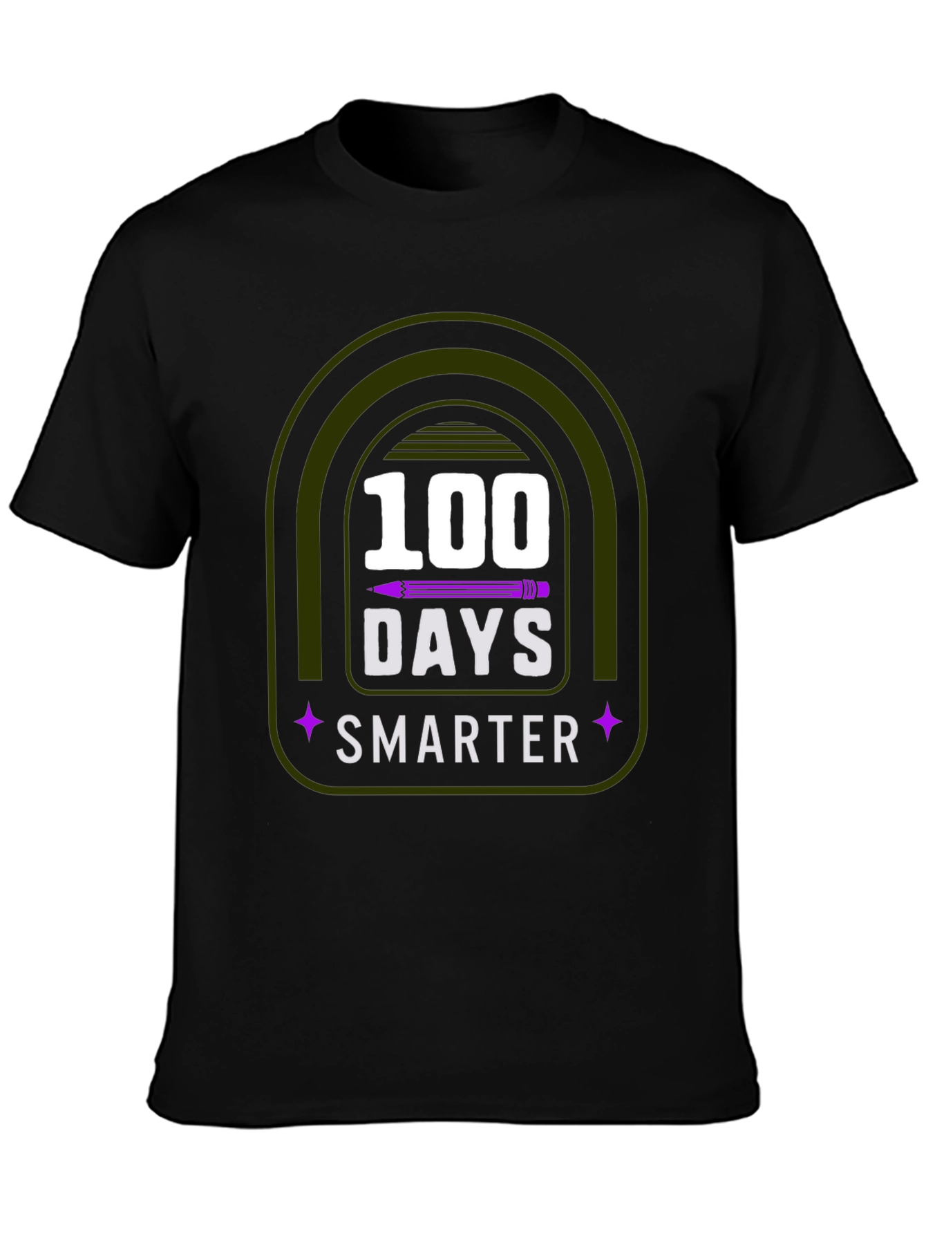 100 Days Smarter T-Shirt - Back to School Teacher Tee