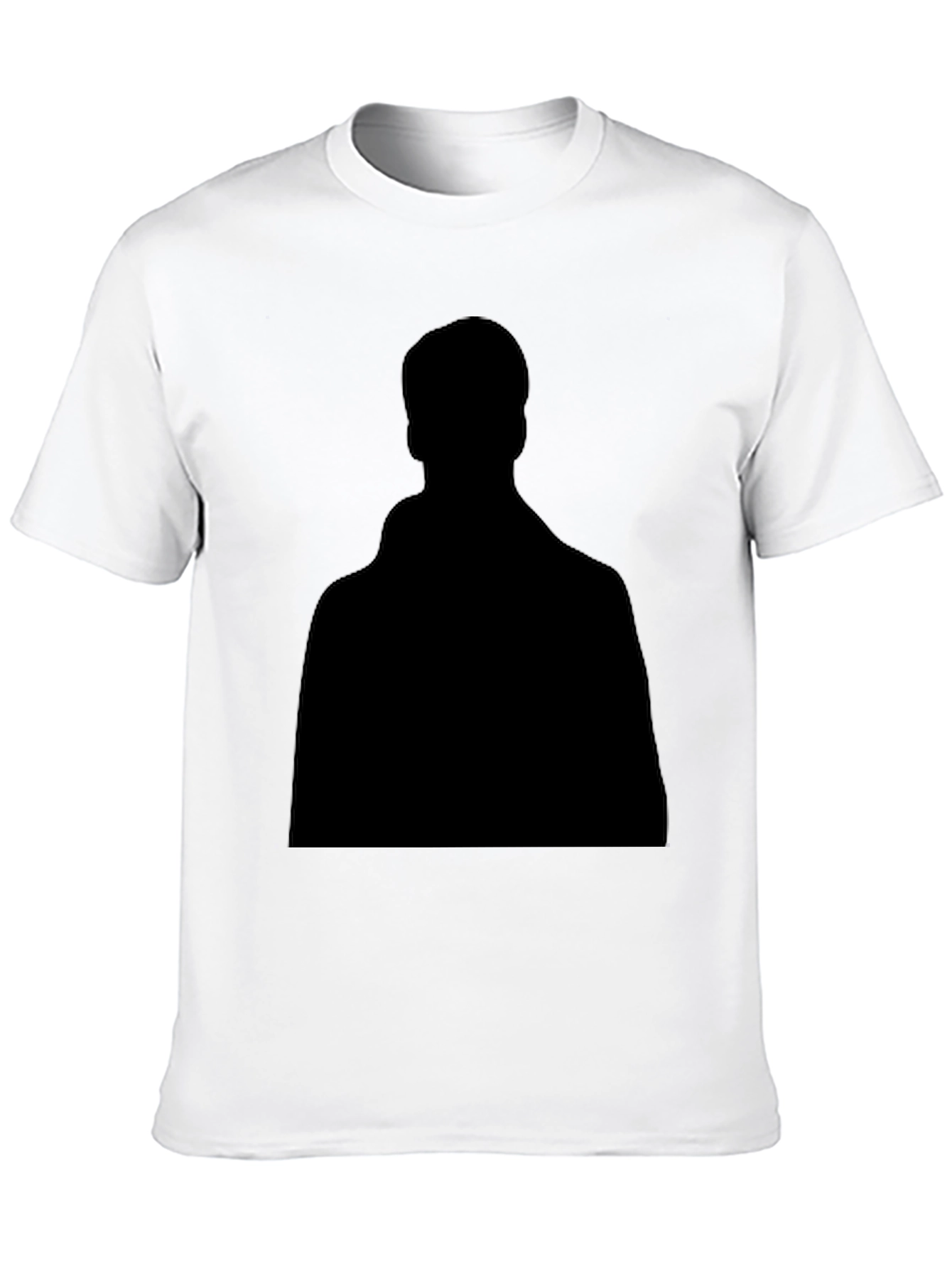 Mens Black Crew Neck Short Sleeve T-Shirt