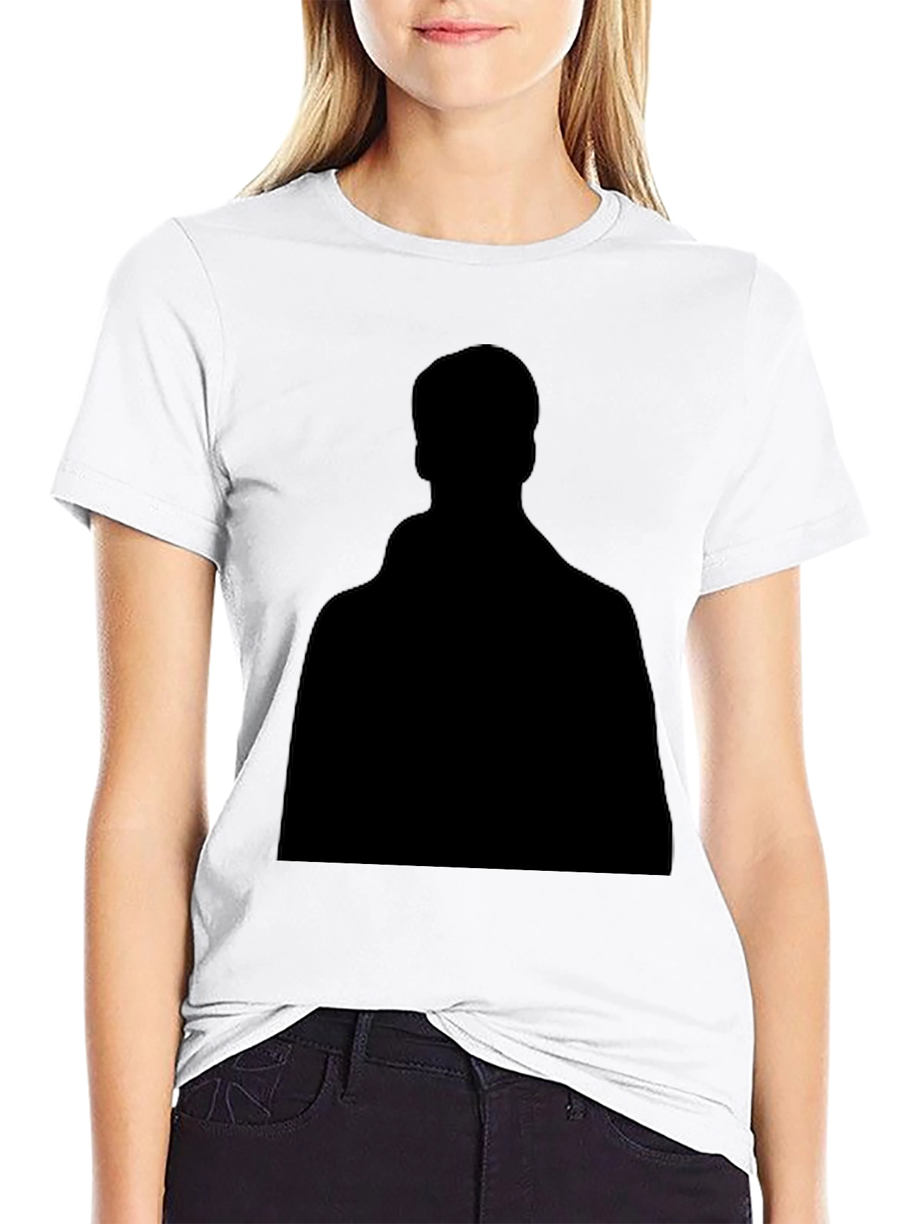 Mens Black Crew Neck Short Sleeve T-Shirt