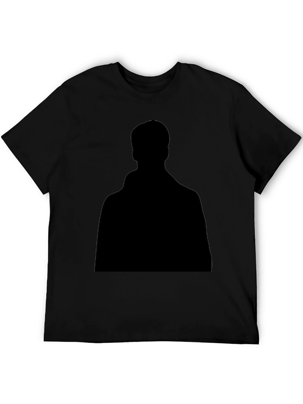 Mens Black Crew Neck Short Sleeve T-Shirt