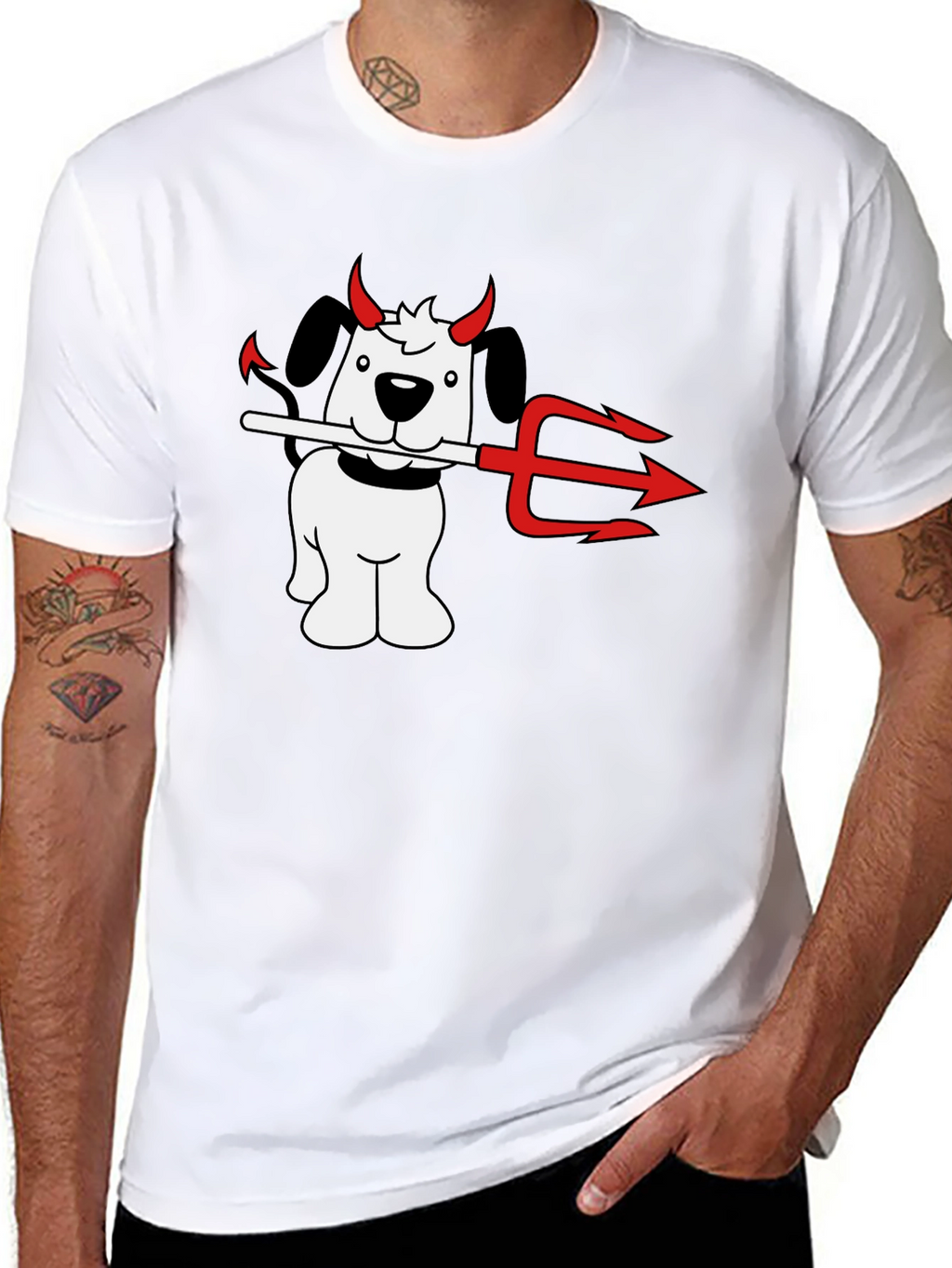 Devil Dog Graphic T-Shirt