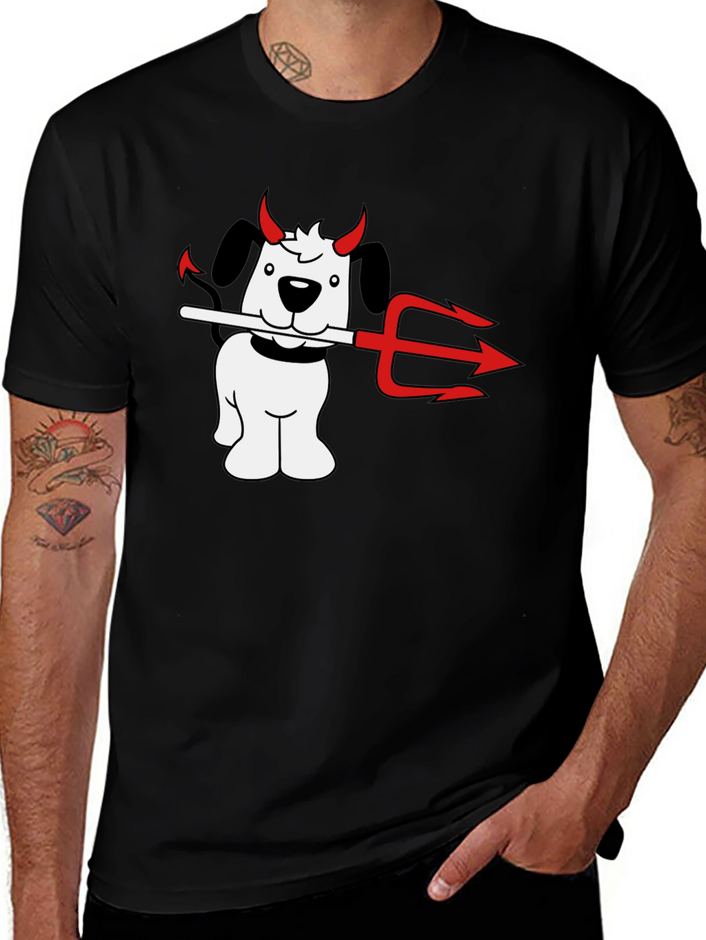 Devil Dog Graphic T-Shirt
