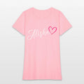 Alisha Name Pink Heart