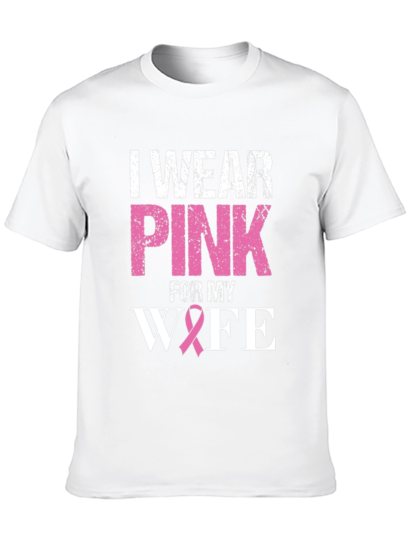 I Wear Pink For My Wife T-Shirt