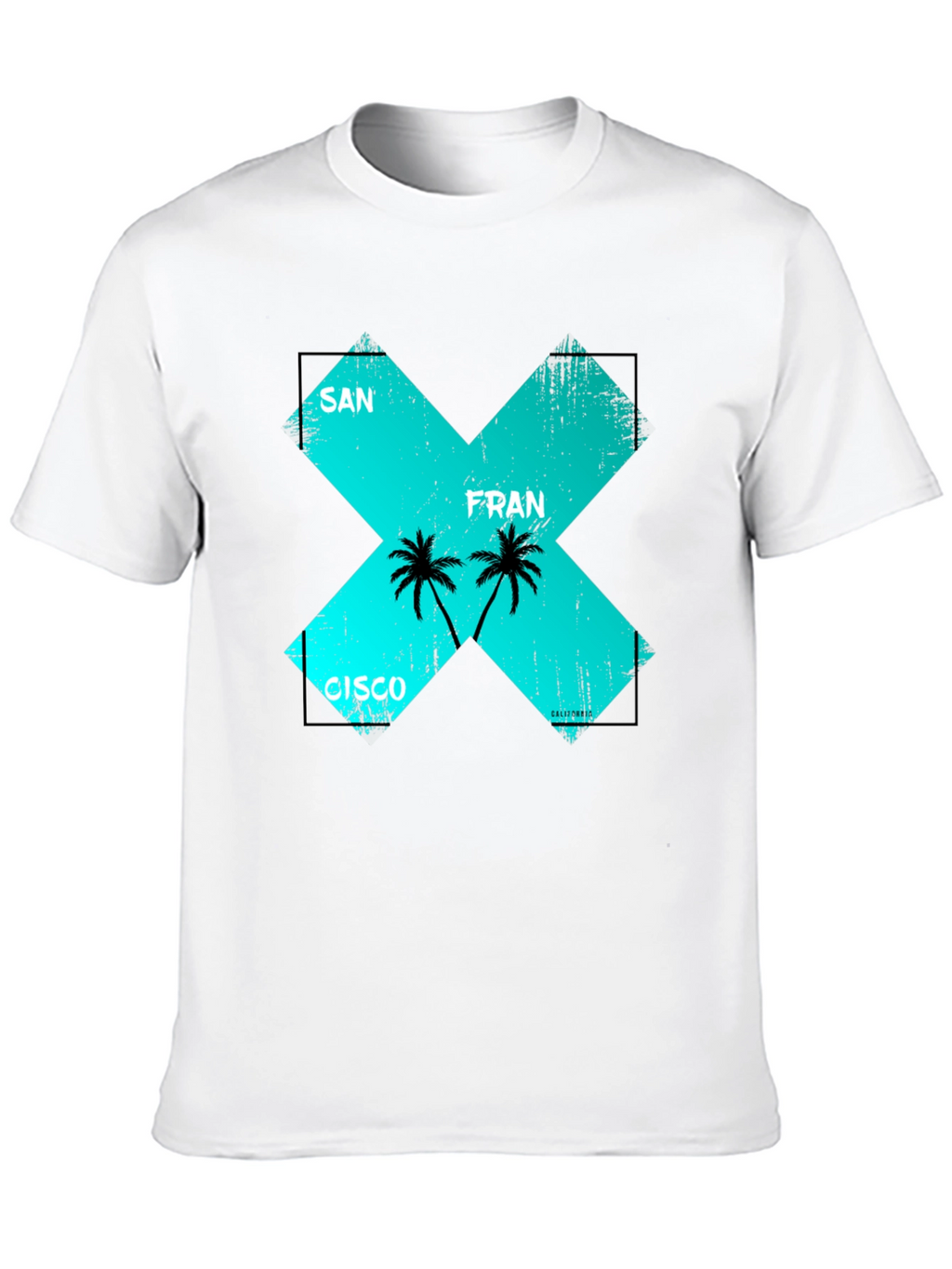 San Francisco Graphic Tee - Mens Black T-Shirt