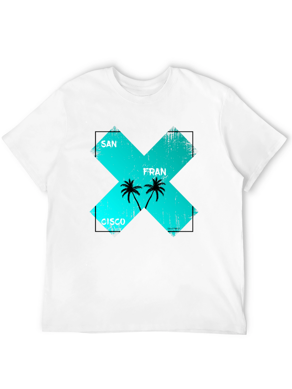 San Francisco Graphic Tee - Mens Black T-Shirt