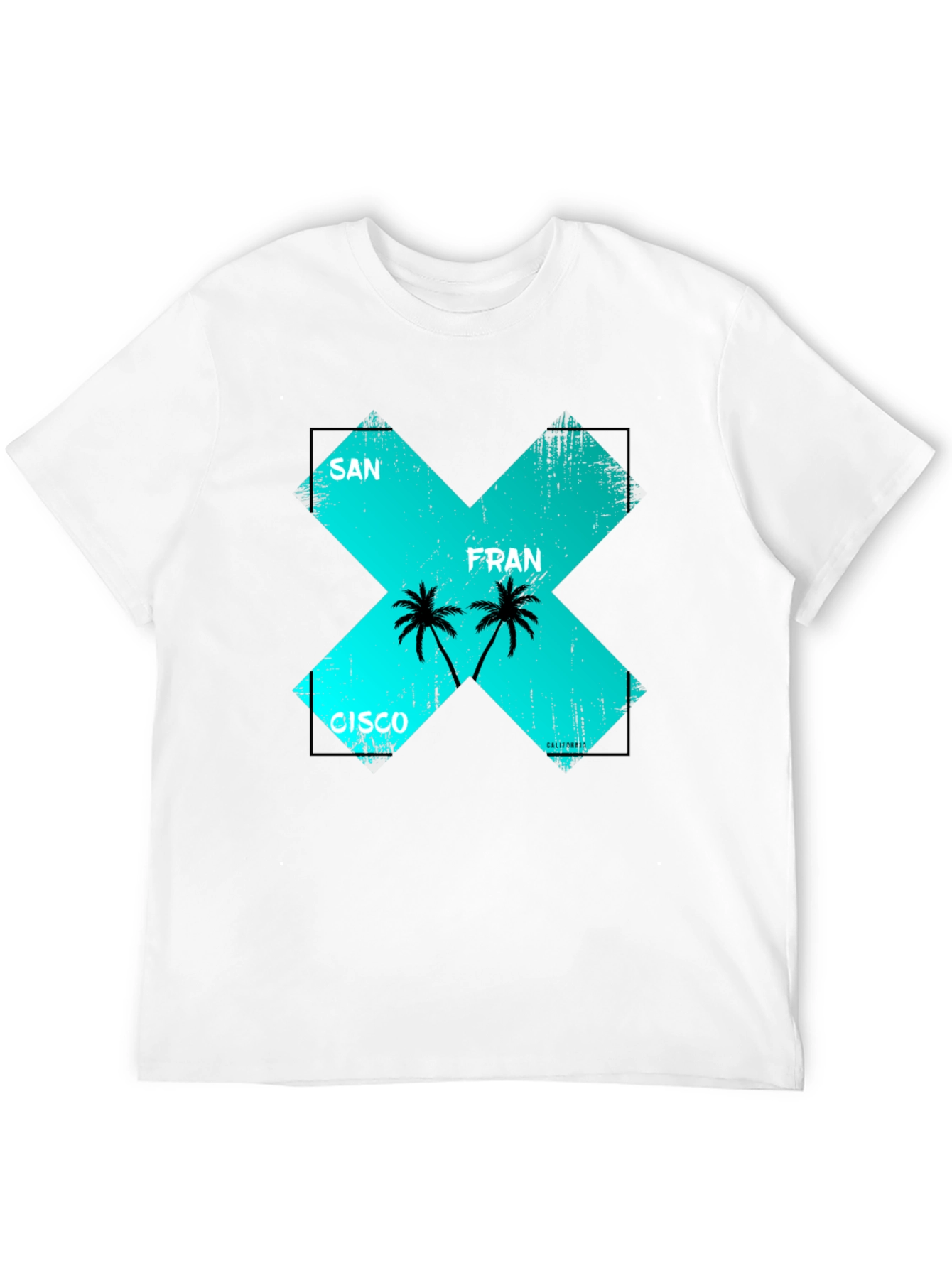 San Francisco Graphic Tee - Mens Black T-Shirt