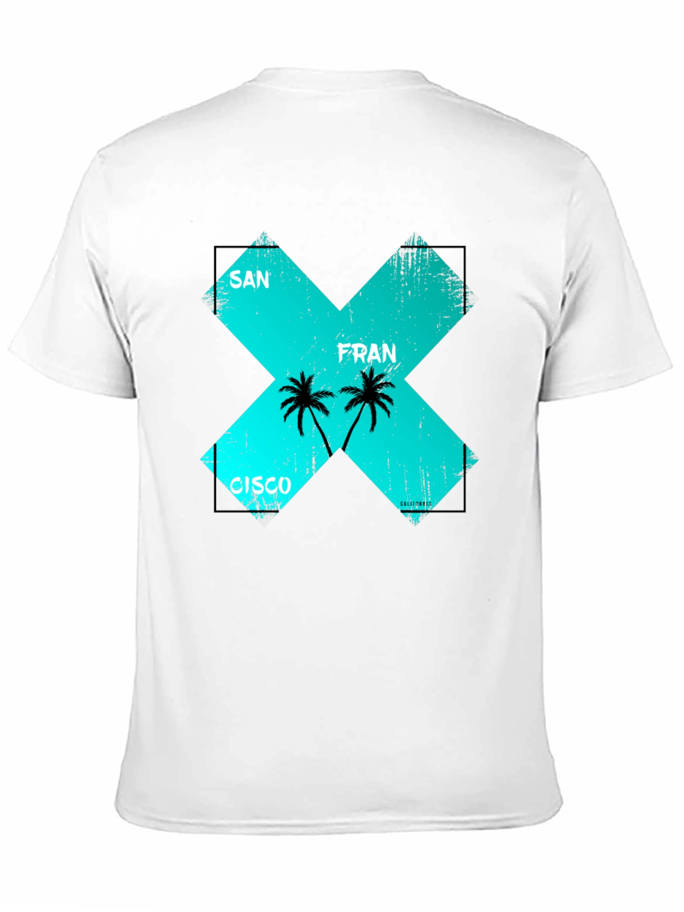 San Francisco Graphic Tee - Mens Black T-Shirt
