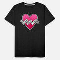 Amor Vincit Omnia Pink Heart