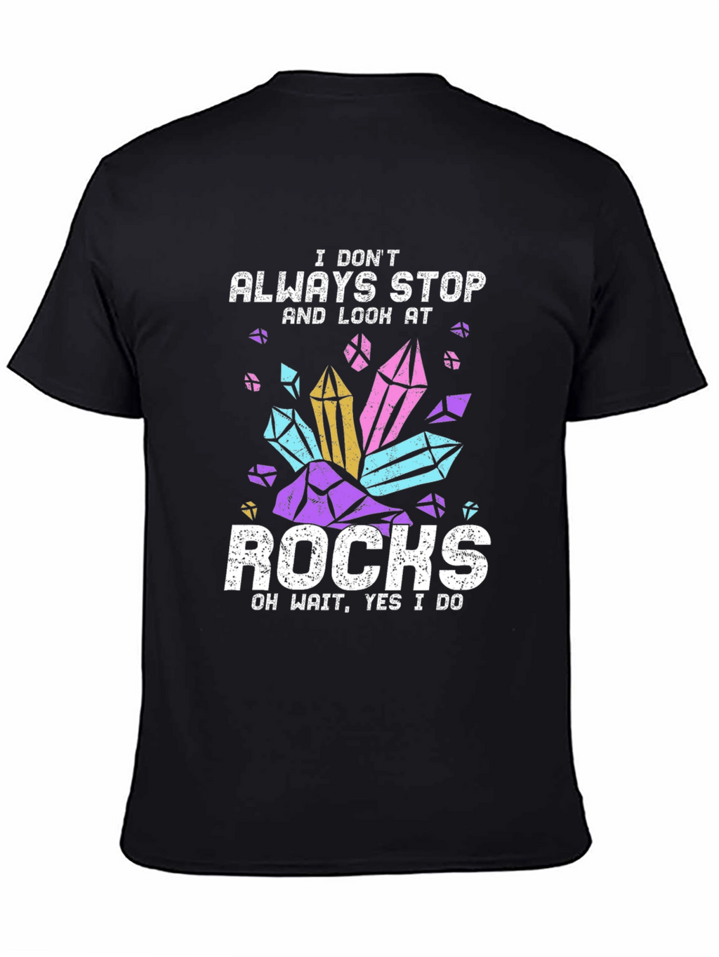 I Dont Always Stop and Look at Rocks T-Shirt