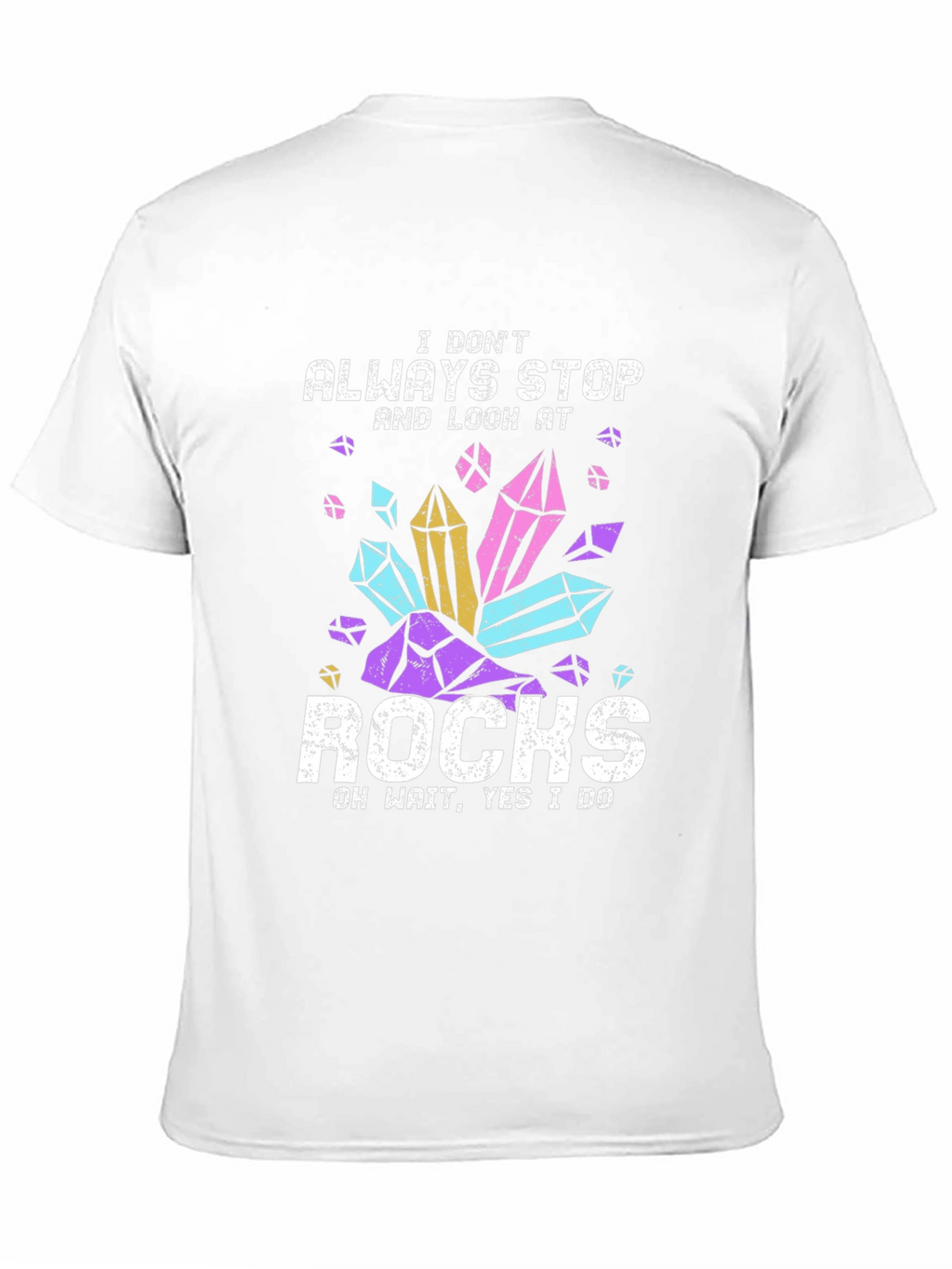 I Dont Always Stop and Look at Rocks T-Shirt