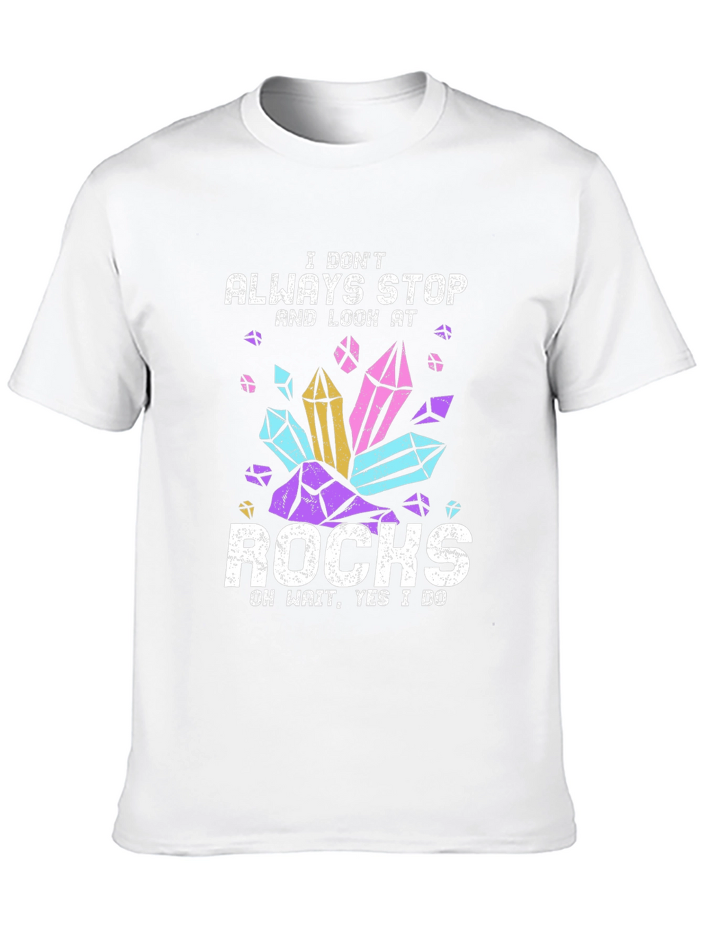 I Dont Always Stop and Look at Rocks T-Shirt