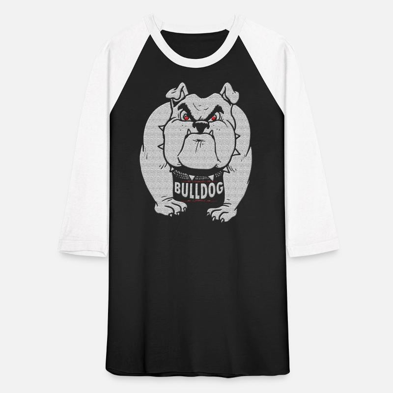 Angry bulldog