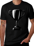 Trophy Graphic T-Shirt - Classic Design