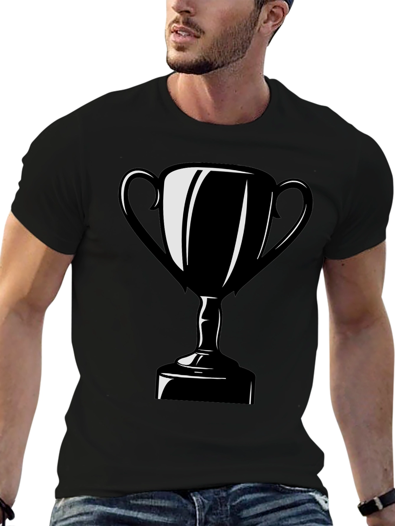Trophy Graphic T-Shirt - Classic Design