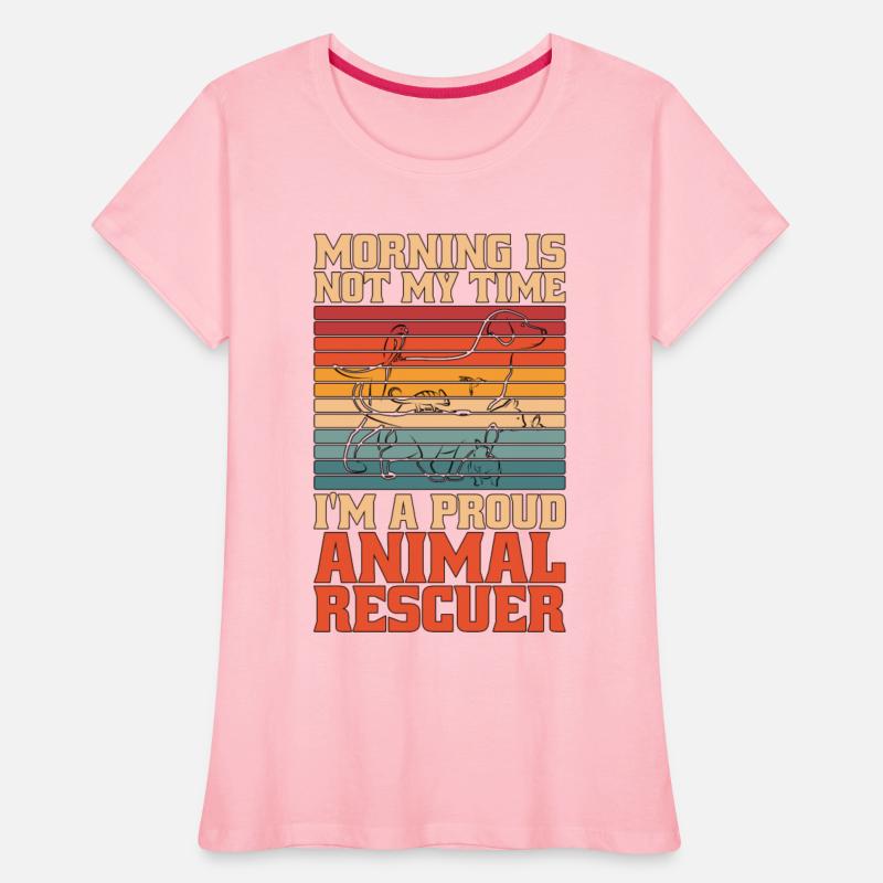 Animal Rescuer Morning Is Not My Time Animal Lover