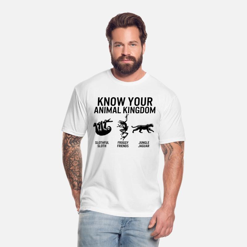 Animal Shirt, Know Your Animal Kingdom Sloth Frog