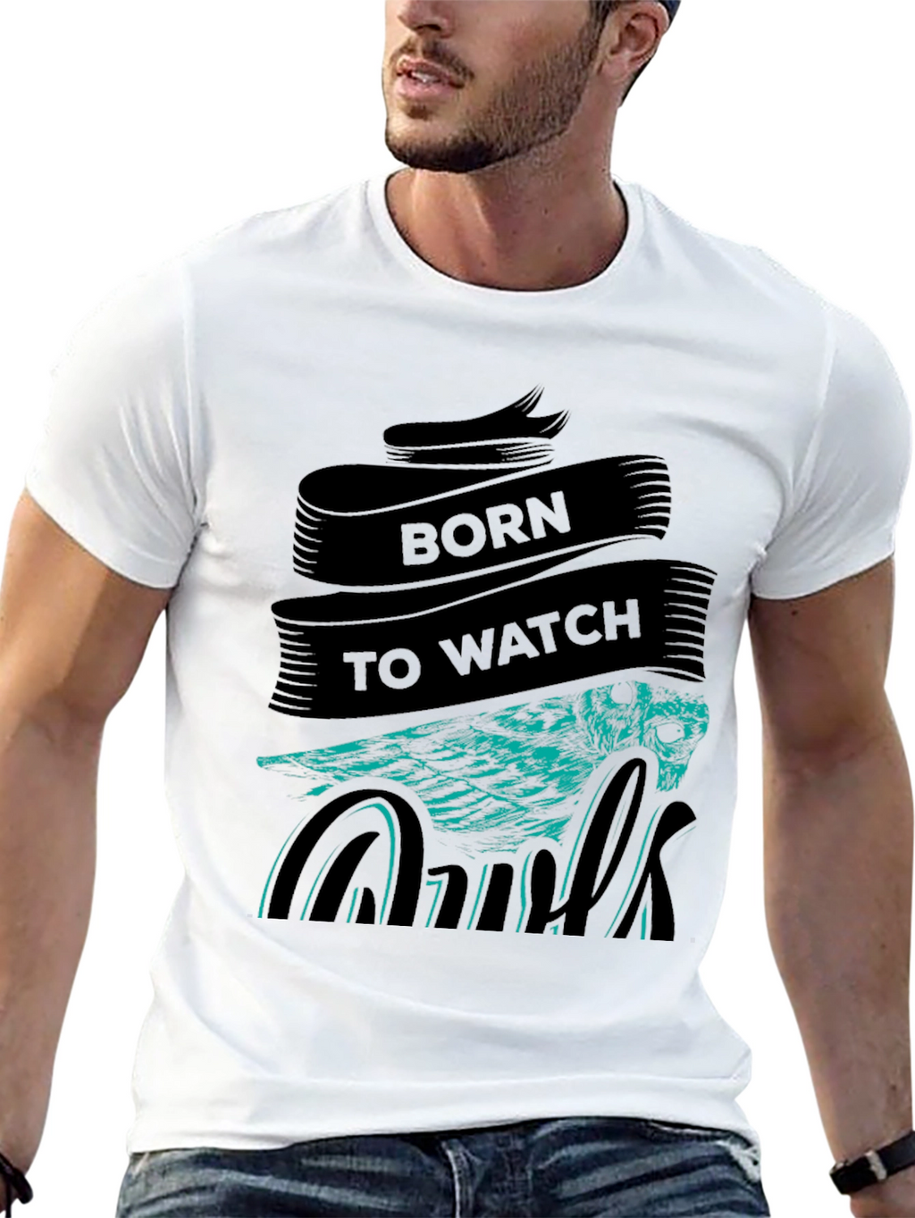 Born To Watch Graphic T-Shirt