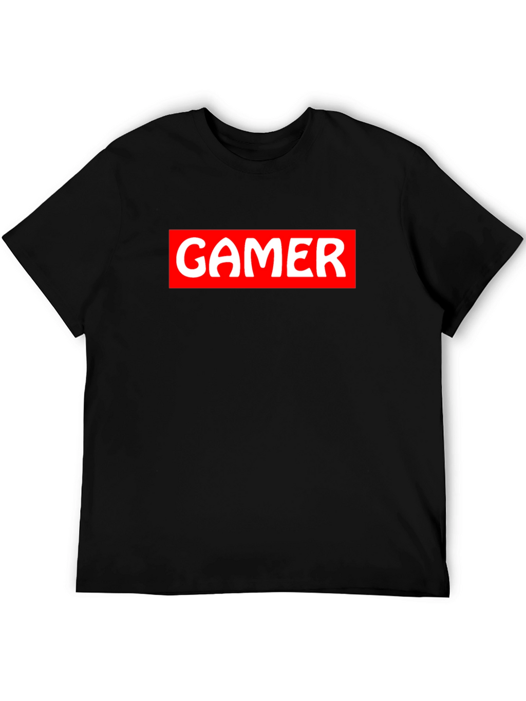Gamer T-Shirt - Black - Cotton Blend