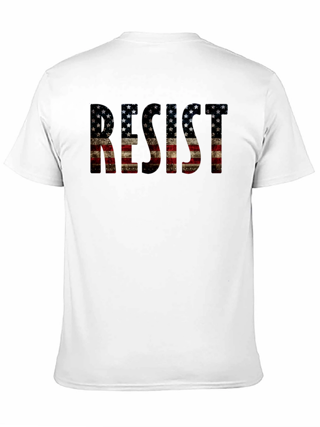 Resist American Flag Graphic T-Shirt