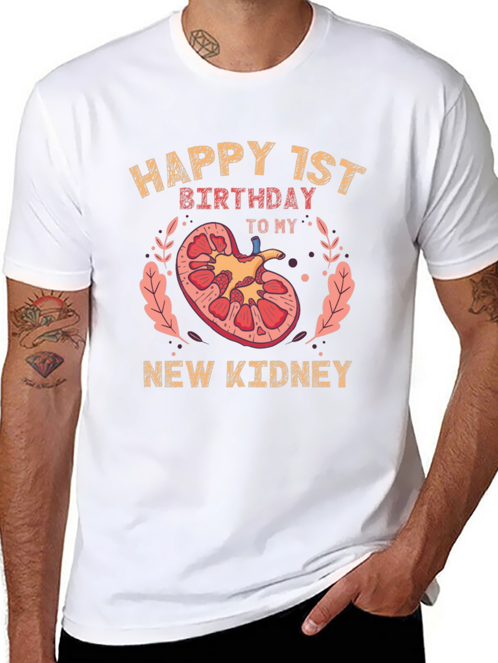 Happy 1st Birthday New Kidney T-Shirt