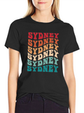 Retro Sydney Graphic T-Shirt