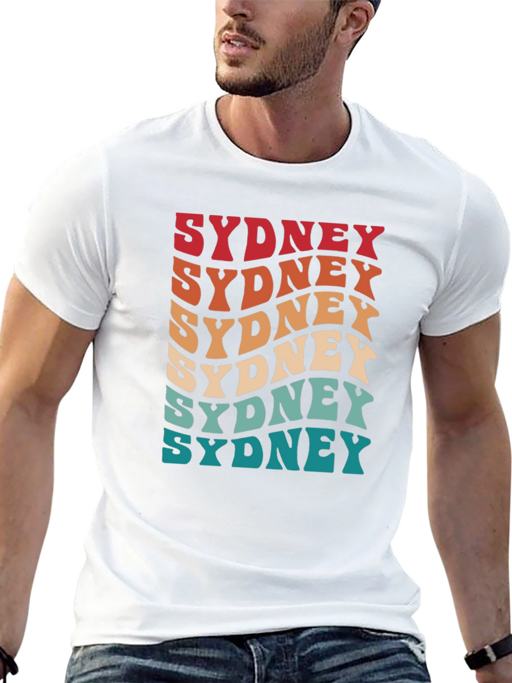 Retro Sydney Graphic T-Shirt