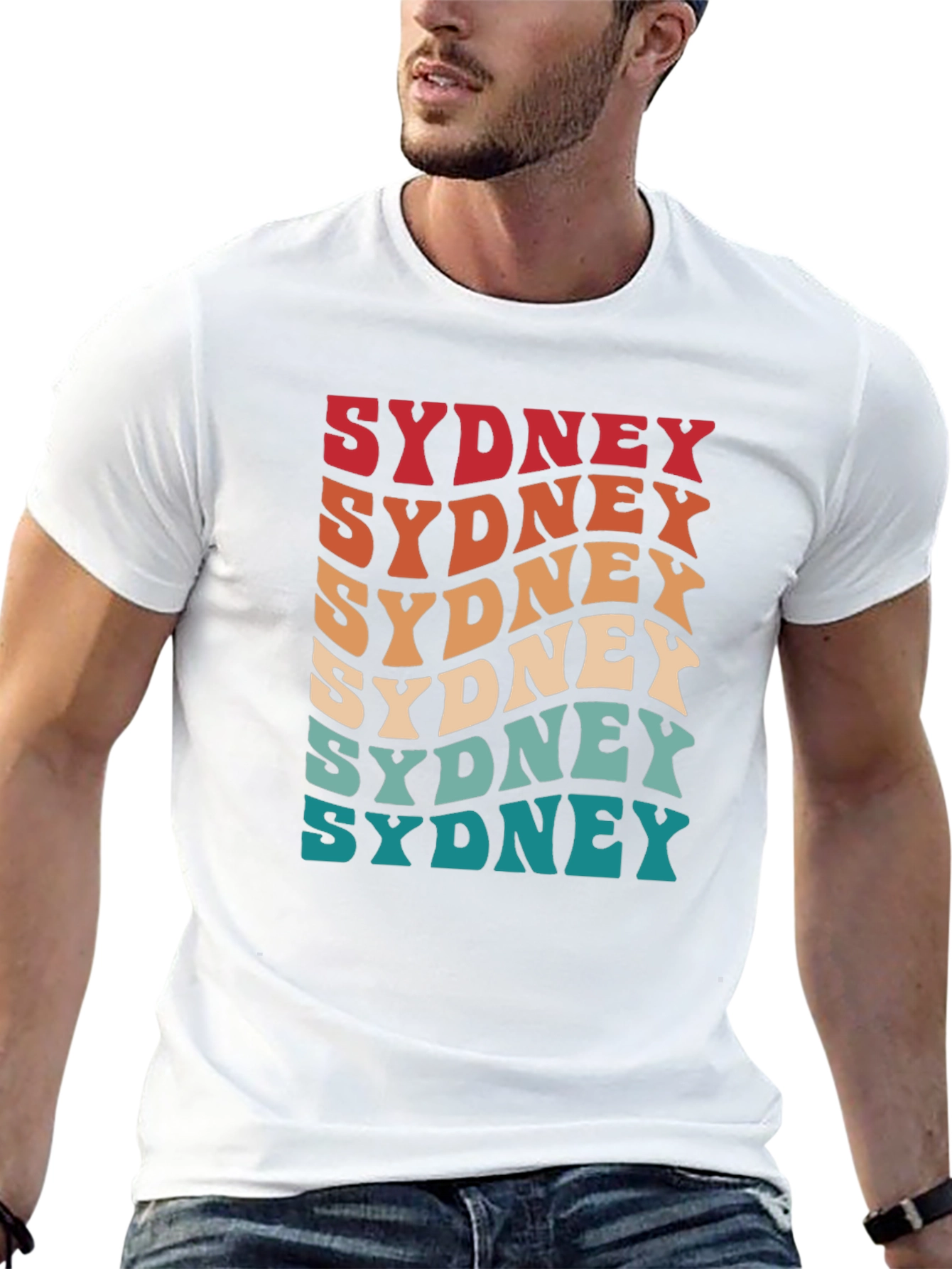 Retro Sydney Graphic T-Shirt