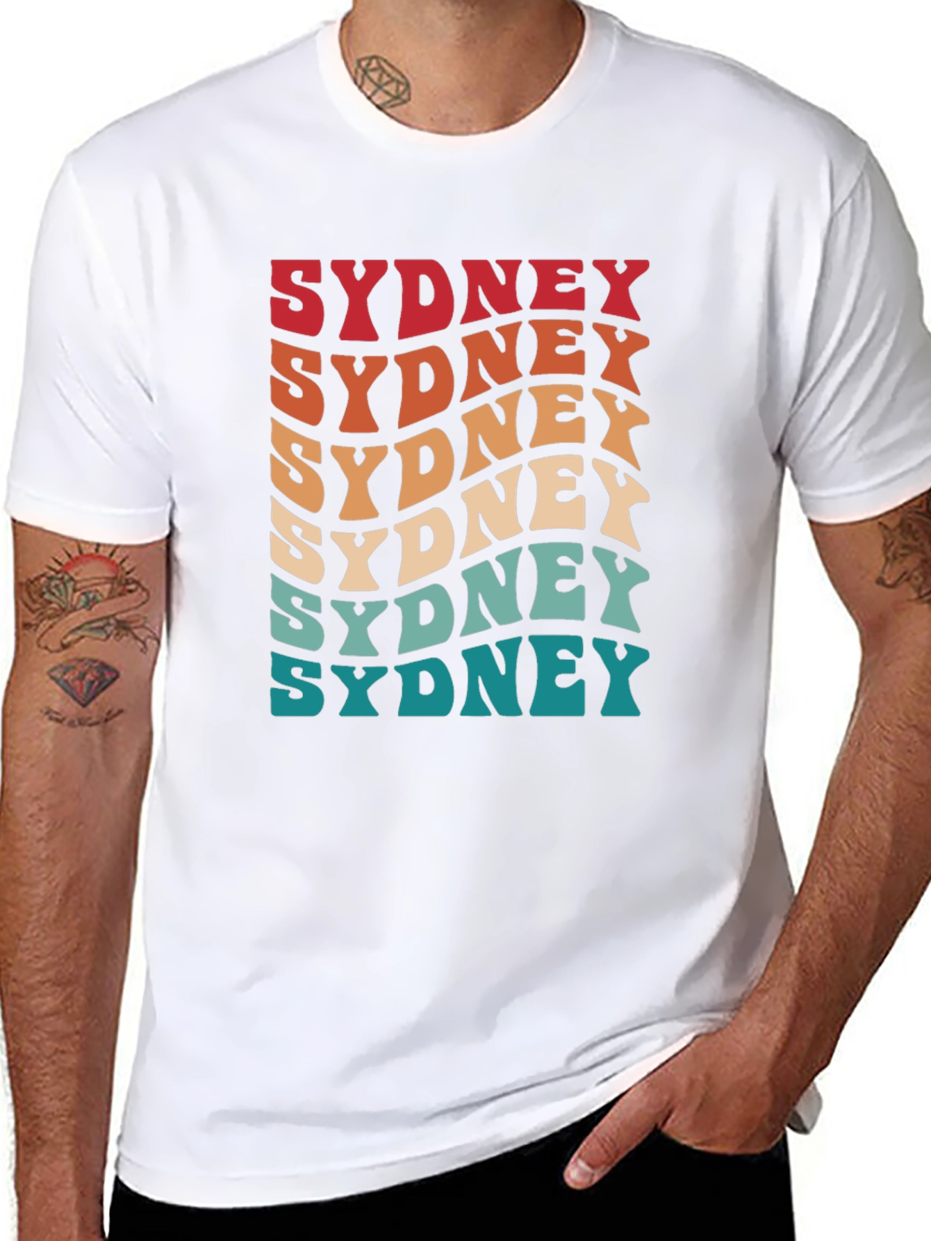Retro Sydney Graphic T-Shirt