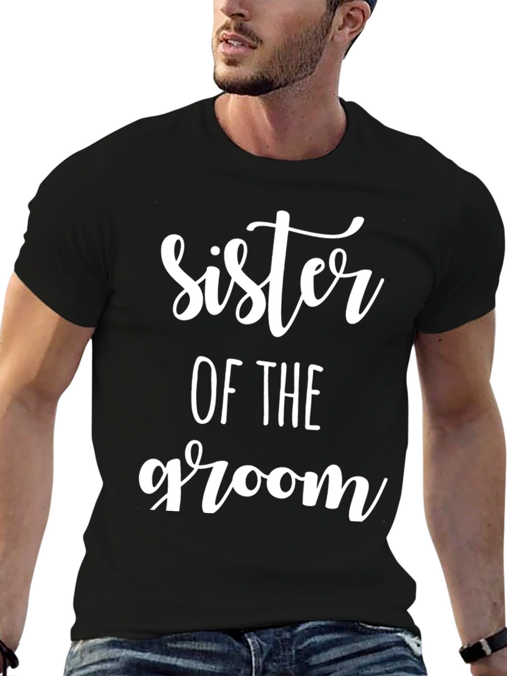 Sister of the Groom T-Shirt - Wedding Party Tee