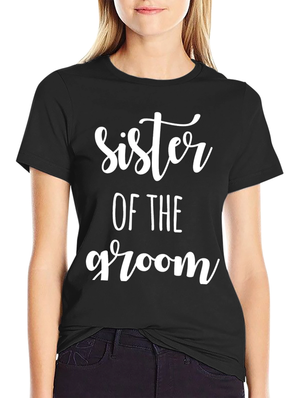 Sister of the Groom T-Shirt - Wedding Party Tee