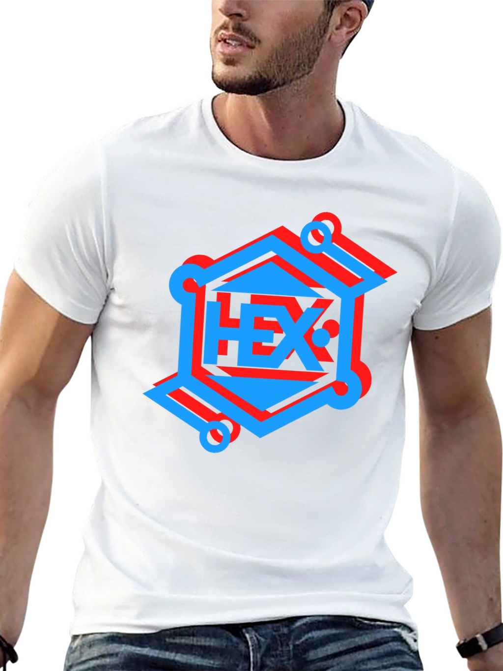 HEX Graphic Tee - Stylish & Bold Design