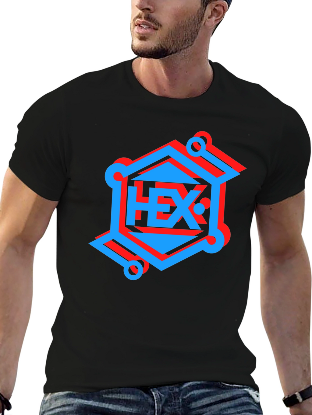 HEX Graphic Tee - Stylish & Bold Design