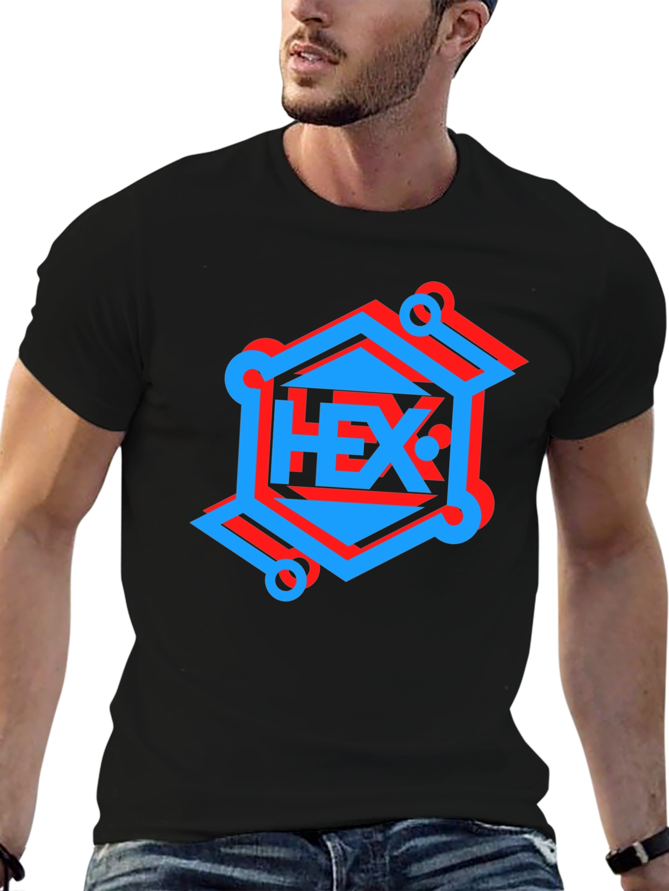 HEX Graphic Tee - Stylish & Bold Design