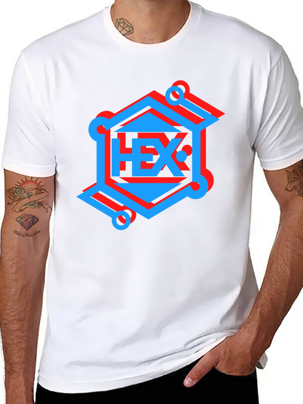 HEX Graphic Tee - Stylish & Bold Design