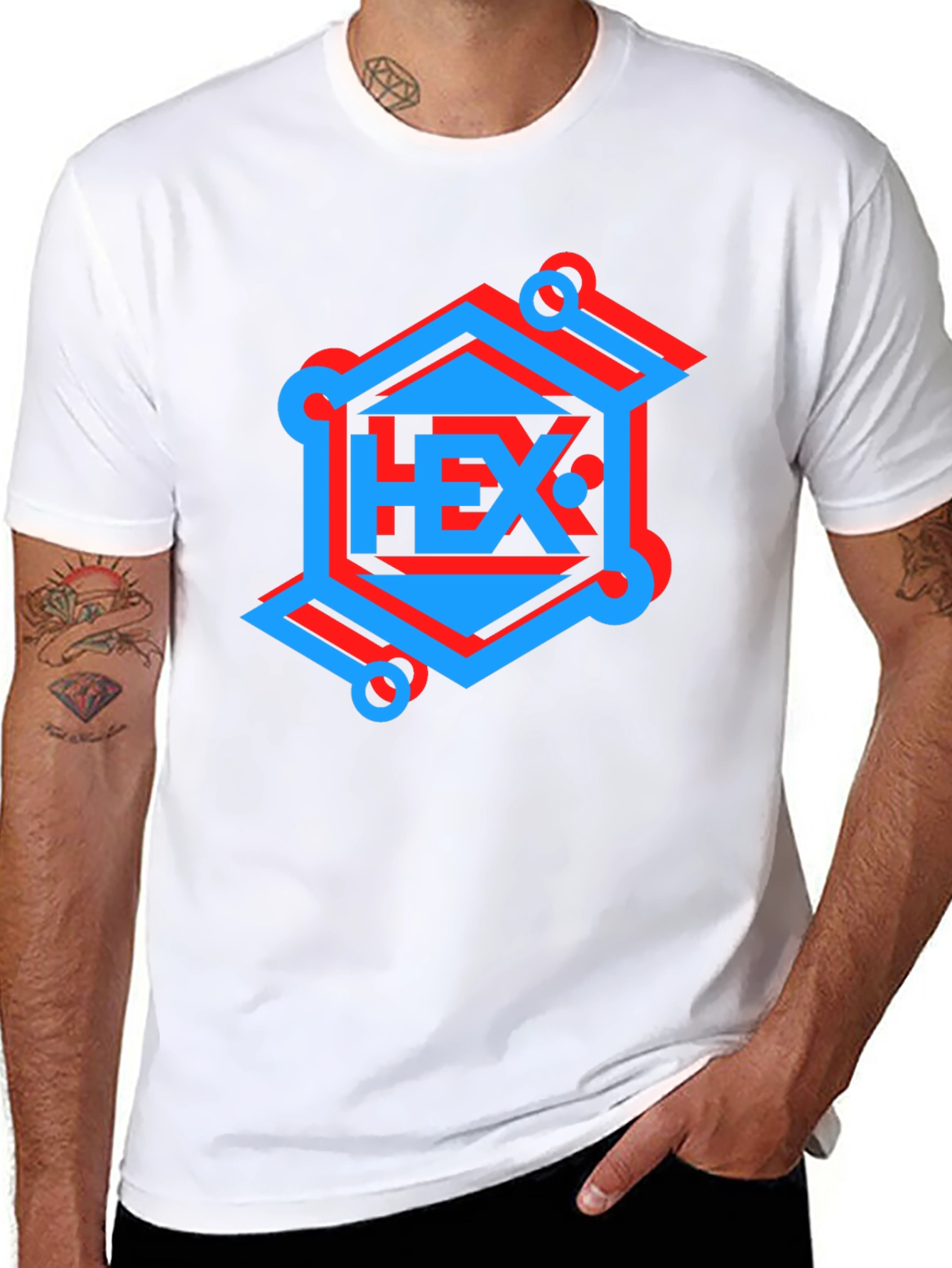 HEX Graphic Tee - Stylish & Bold Design