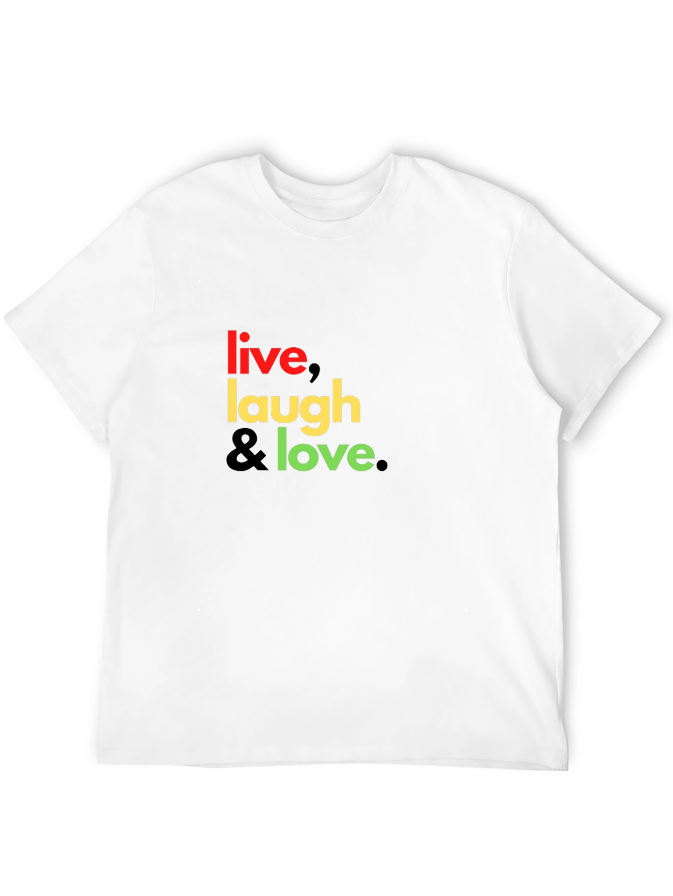 Live Laugh Love Graphic T-Shirt