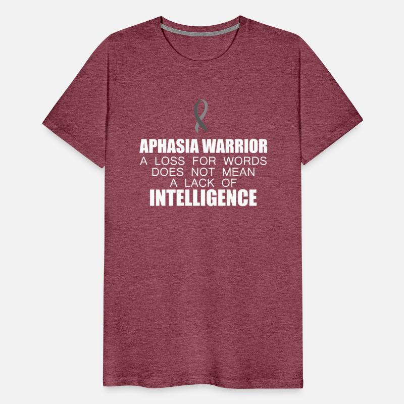 Aphasia Warrior Intelligence Survivor Awareness