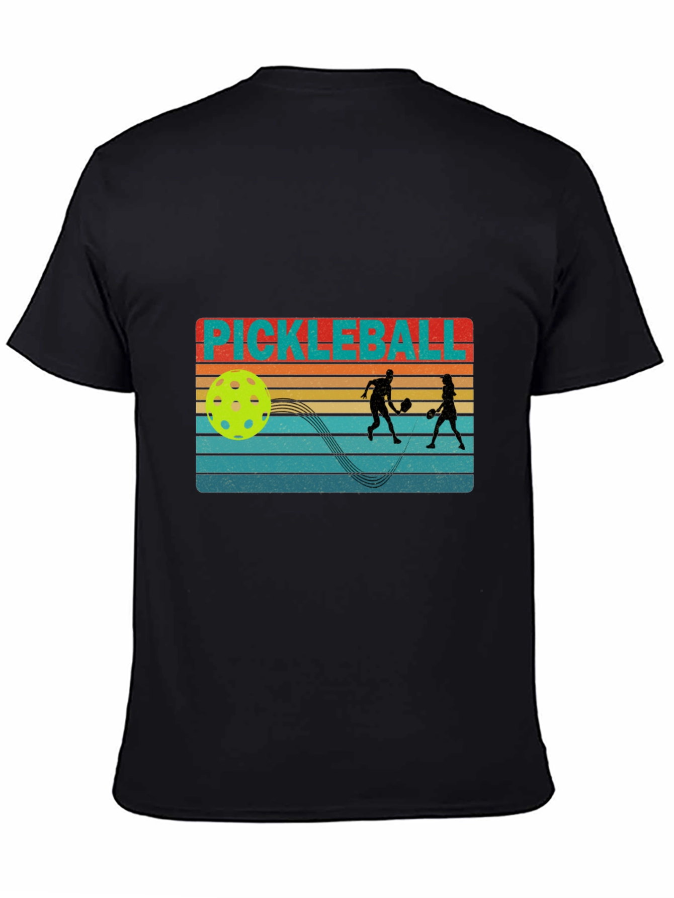 Retro Pickleball Graphic T-Shirt