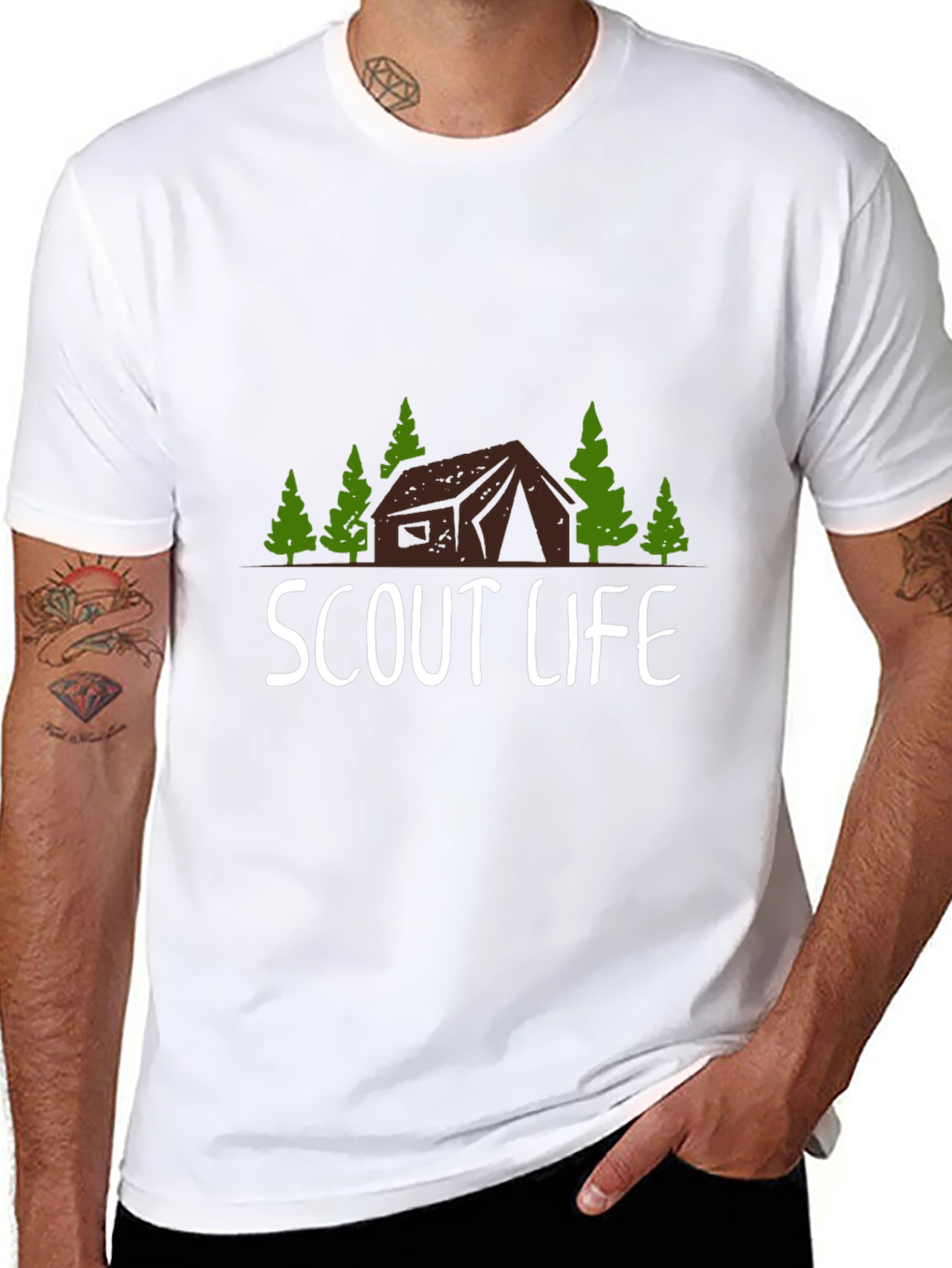 Scout Life Graphic Tee - Camping Adventure Shirt