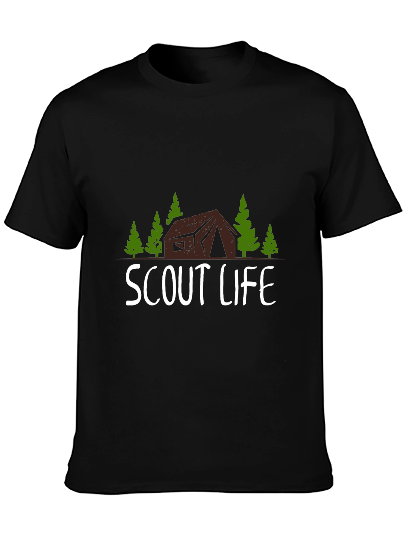 Scout Life Graphic Tee - Camping Adventure Shirt