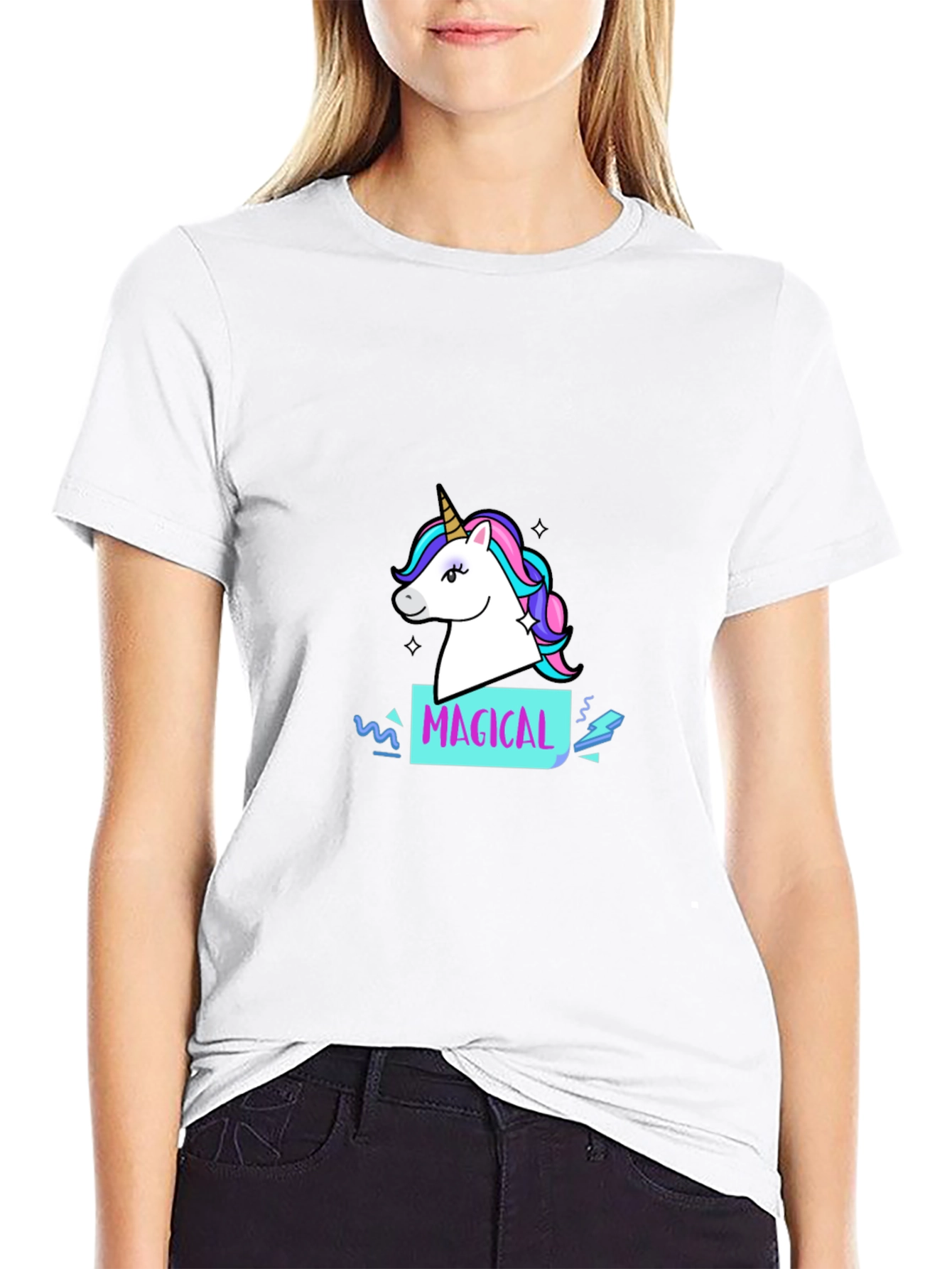 Magical Unicorn Graphic T-Shirt
