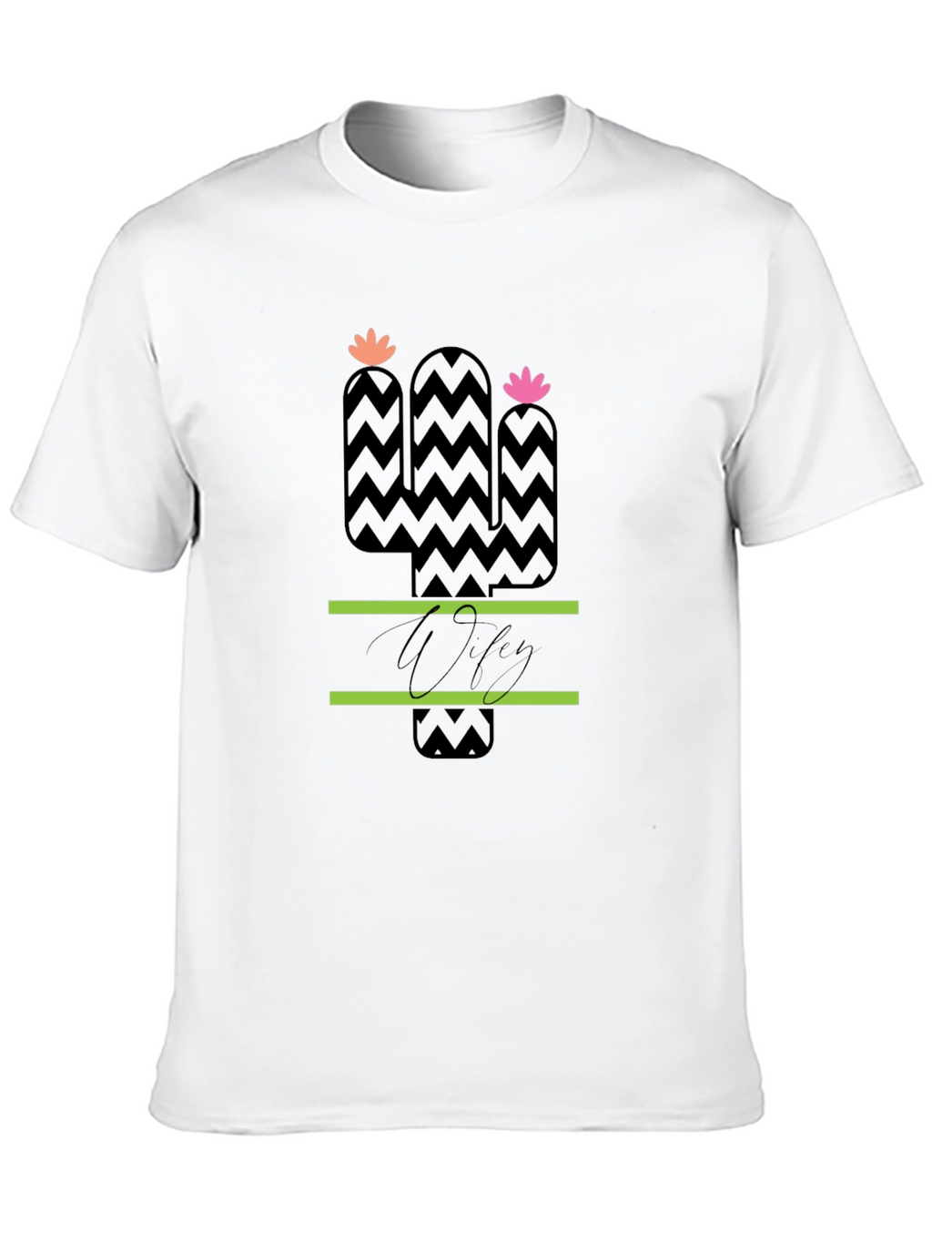 Cactus Graphic Tee - Stylish Unisex Cotton T-Shirt