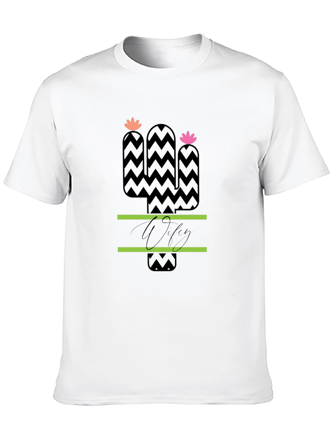 Cactus Graphic Tee - Stylish Unisex Cotton T-Shirt